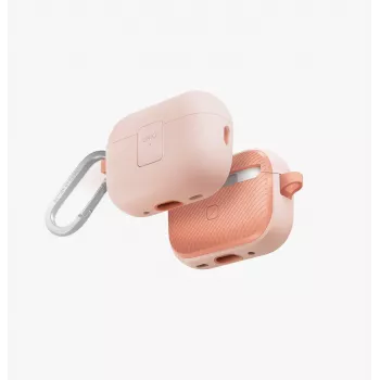 UNIQ Clyde Lock Case til AirPods Pro 2 (2022/2023) - lyserød/Crepe Pink
