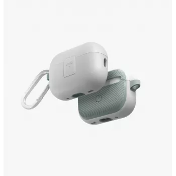 UNIQ Clyde Lock Case til AirPods Pro 2 (2022/2023) - Duehvid/Soft Mint