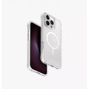 UNIQ LifePro Xtreme Case til iPhone 16 Pro Max 6,9 inch MagClick Charging Transparent/Tinsel Lucent