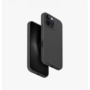 UNIQ Lino Hue iPhone 16 Pro Max 6,9 inch MagClick-ladecover - Antracitgrå