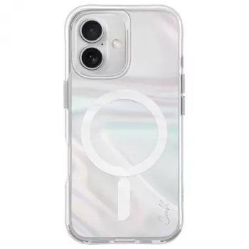 UNIQ Coehl Savon Case til iPhone 16 6,1 inch Magnetic Charging Bubble Prism