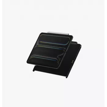 UNIQ Axel Folio Case til iPad Pro 11 inch M4 2024 / M5 2025, Black Ebony