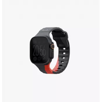 UNIQ Stride De gummirem til Apple Watch 49/46/45/44mm charcoal