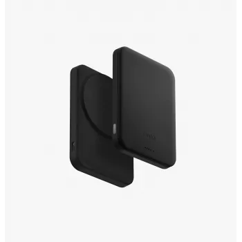 UNIQ Lyden Lexa magnetisk powerbank 5000mAh PD USB-C MagSafe sort