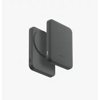 UNIQ Lyden Lexa magnetisk powerbank 5000mAh PD USB-C MagSafe grøn