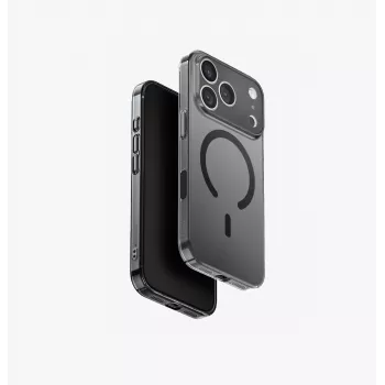 UNIQ Airsuit MagClick-opladningscover til iPhone 17 Pro, sort