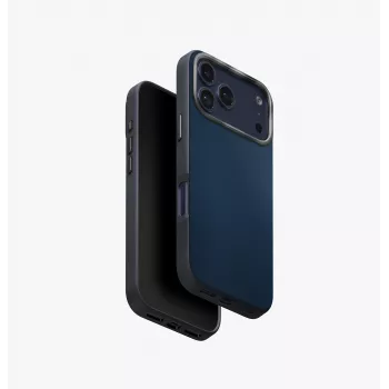 UNIQ Lyden DS-cover til iPhone 17 Pro MagClick-ladning, blå/sort