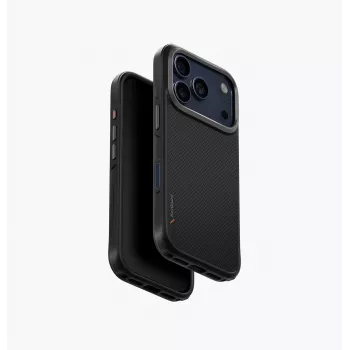 UNIQ Keva-cover til iPhone 17 Pro med MagClick-ladning - sort