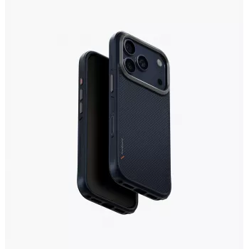 UNIQ Keva-cover til iPhone 17 Pro MagClick-ladning, blå