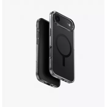 UNIQ Clario-cover til iPhone Air, MagClick-ladning, sort