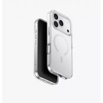 UNIQ Clario-cover til iPhone 17 Pro MagClick-ladning, transparent