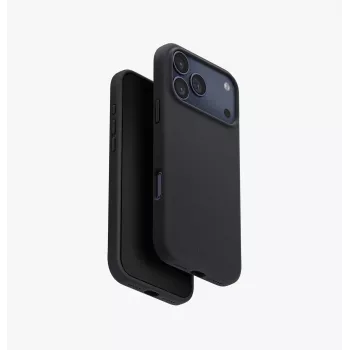 UNIQ Lino-cover til iPhone 17 Pro Max, MagClick-ladning, grå