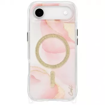 UNIQ Coehl Aeris-cover til iPhone 15 Pro Max med MagSafe-ladefunktion, pink