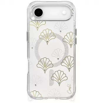 UNIQ Coehl Maree-cover til iPhone 15 Pro Max med AirMagnetic-ladefunktion, sølv