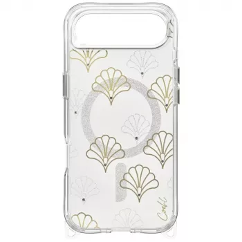 UNIQ Coehl Maree-cover til iPhone 15 Pro Max med AirMagnetic-ladefunktion, sølv