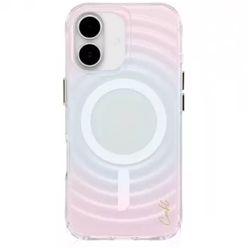 UNIQ Coehl Vela-cover til iPhone 17, magnetisk ladning, opal
