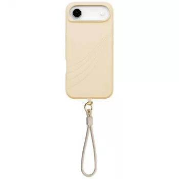 UNIQ Coehl Serina Cover til iPhone Air, magnetisk opladning, beige