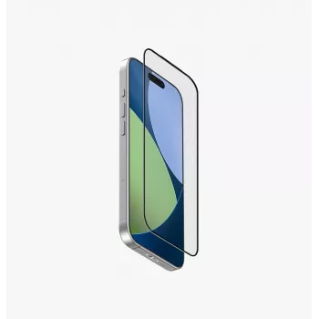 UNIQ Optix Vivid hærdet glas skærmbeskyttelse til Apple iPhone 17 Pro Max, clear