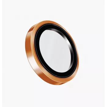 UNIQ Optix Prime Kamera-Linsebeskyttelse til iPhone 17 Pro / 17 Pro Max / 15 Pro / 15 Pro Max med Applikator - Sunset