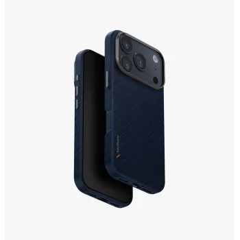 UNIQ Keva Edge MagClick Charging Cover til iPhone 17 Pro, blå