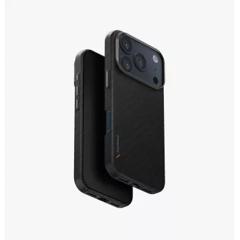 UNIQ Keva Edge Cover til iPhone 17 Pro med MagClick Charging, orange