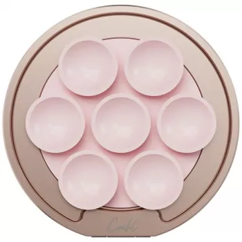 UNIQ Coehl Luna magnetisk bilholder med spejl og sugekop, pink