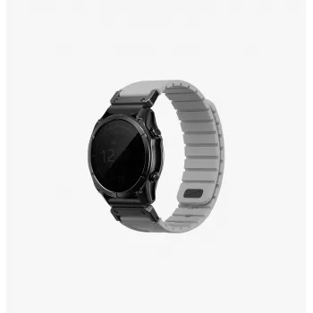 UNIQ Fluo x Smart-Fit rem til Garmin 22mm grå