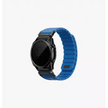 UNIQ Fluo x Smart-Fit silikonerem til Garmin 22mm - blå