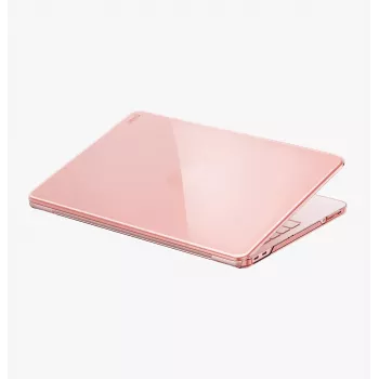 UNIQ Vero Hard Shell Protective Case til MacBook Air 13,6 inch (M2/M3) - Neo Pink