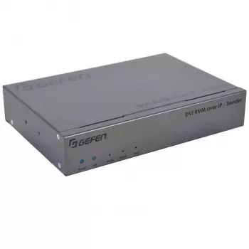 Gefen DVI KVM Over IP Sender Package - Video, lyd, infrarød, USB, seriel forlængelse