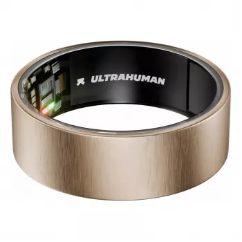 ULTRAHUMAN Ring Air - Smart Ring til damer og herrer - Søvn- og fitnesstracking-wearable - Puls - Smart Ring rosaguld størrelse 12