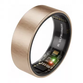 ULTRAHUMAN Ring Air - Smart Ring til damer og herrer - Søvn- og fitnesstracking-wearable - Puls - Smart Ring rosaguld størrelse 11