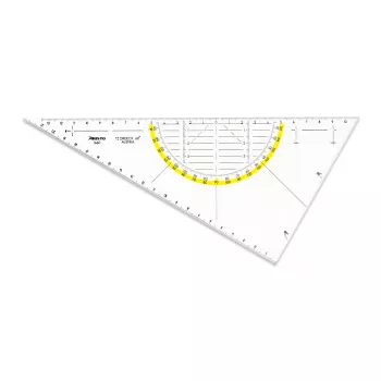 ARISTO geometritrekant 26,0 cm transparent