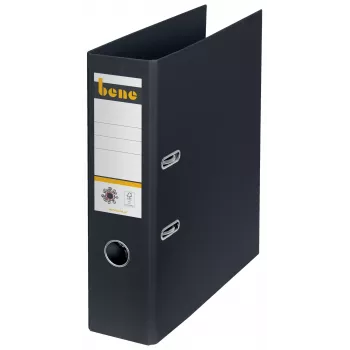 Bene No.1 mappe sort karton 8,0 cm A4