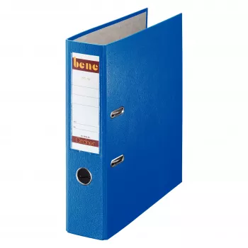 Bene 291400BL hængemappe A4 blå 80 mm ryg 600 ark højformat