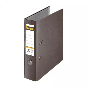 Bene hængemappe A4 80 mm brun PP-plast
