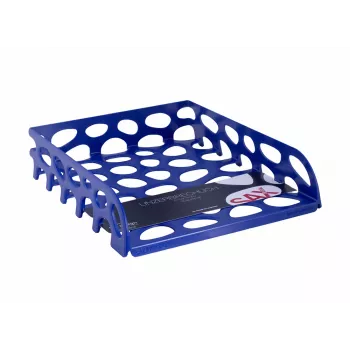 Sax Voronoi brevkurv blå DIN C4 dokumentbakke