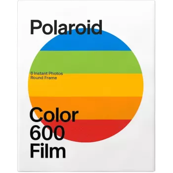 Polaroid Color Film 600 rund ramme