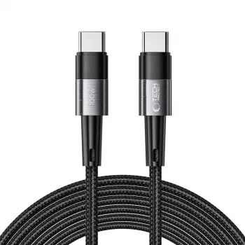 TECH-PROTECT ULTRABOOST USB-C til USB-C-kabel PD 100W / 5A 3m grå