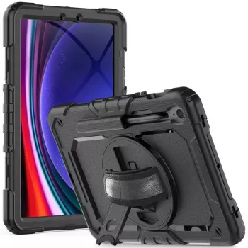 Tech-Protect Solid360 til Samsung Galaxy Tab S9 / S9 FE / S10 FE / S10 LITE sort