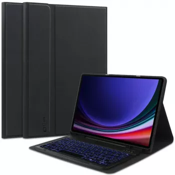 Tech-Protect SC Pen + Keyboard Case til Samsung Galaxy Tab S9 / S9 FE / S10 FE / S10 Lite, sort