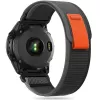 TECH-PROTECT nylon Garmin Fenix 3 / 5X / 3HR / 5X Plus / 6X / 6X Pro / 7X sort/orange