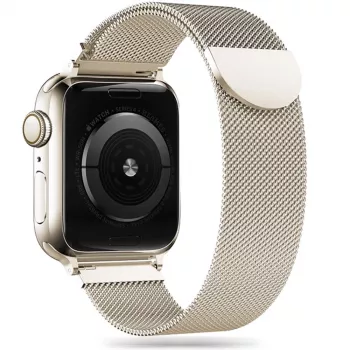 Tech-Protect Milanese Loop til Apple Watch 8 / 9 / 10 / 11 / SE / Ultra (44 / 45 / 46 / 49mm) - sølv