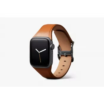 Bellroy Classic læderrem til Apple Watch, brun, 42mm, 44mm, 45mm, 46mm, 49mm