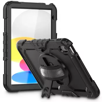 Tech-Protect Solid360 til iPad 10,9 10. gen (2022) / iPad 11 11. gen (2025) sort