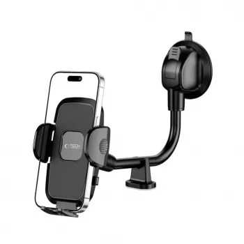 TECH-PROTECT V3 Universal Long Arm forrude- og instrumentbrætbilholder sort