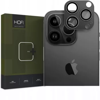 Hofi FullCam Pro+ kameralinsebeskyttelse til iPhone 14 Pro / 14 Pro Max - sort