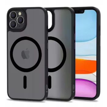 Tech-Protect MagMat MagSafe-cover til Apple iPhone 11 Pro - mat sort
