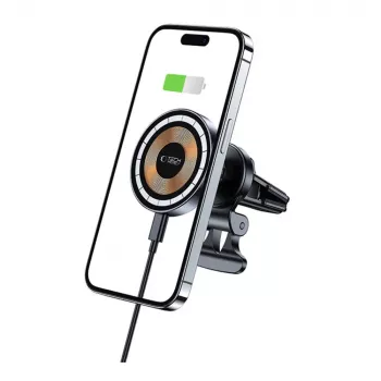 TECH-PROTECT MM15W-V5 Magnetic MagSafe ventilationsbilholder trådløs lader 15W sort