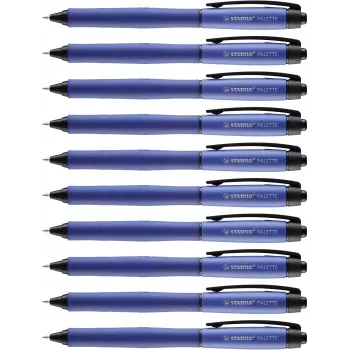 STABILO Palette Retractable Gel Pen 0.4 mm, Blue